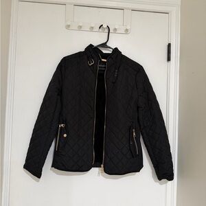 🔥🔥 Stylish Black Quilted Kids Jacket!! 🔥🔥